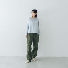 【SALE】 YAECA CONTEMPO ロングスリーブ カットソー
