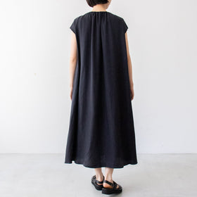 fruits of life ノースリーブギャザーワンピース