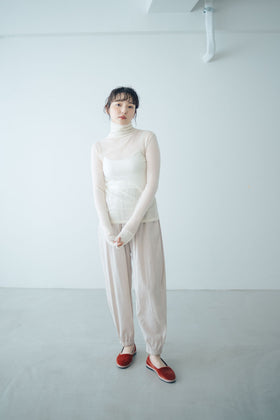 HAU タートルネック ”washable wool”