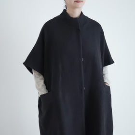 Atelier d’antan Turk ウール ショートスリーブ コート
