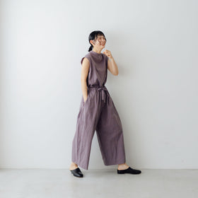 Atelier d’antan Reymont コットンリネン パンツ