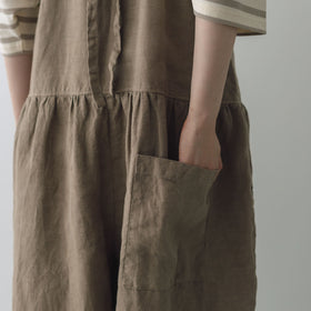 【SALE】 Gauze# スカラップレース トラバイユ サロペット