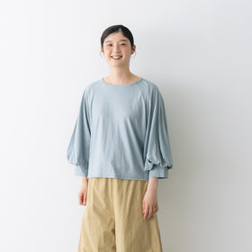 【SALE】 Gauze# スリーブキュリアスプルオーバー