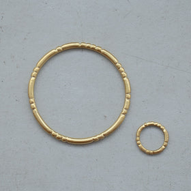 SURUME. Shave brass ring