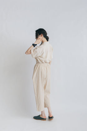 ヂェン先生の日常着 クロップドパンツ