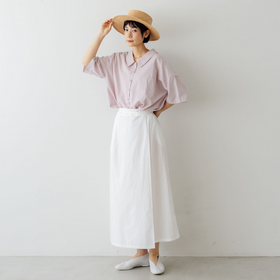 くらすこと +to 風がぬける、リラックスブラウス