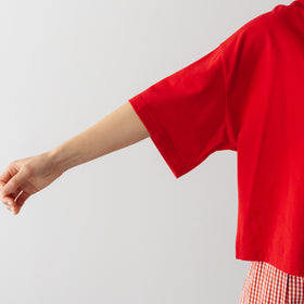 atelier naruse コットンカットソー(半袖)