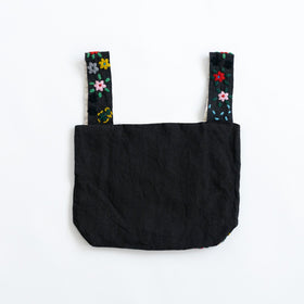 pot and tea 毛糸刺繍バッグ