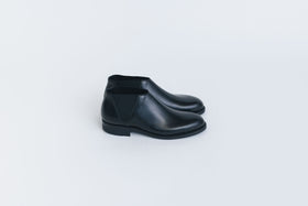 BEAUTIFUL SHOES MIDDLE-CUT SIDEGORE ブラック