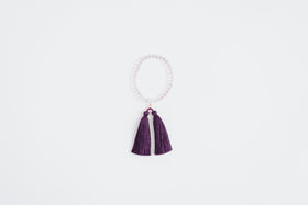 shuó Juzu(Crystal) クリア×えんじ