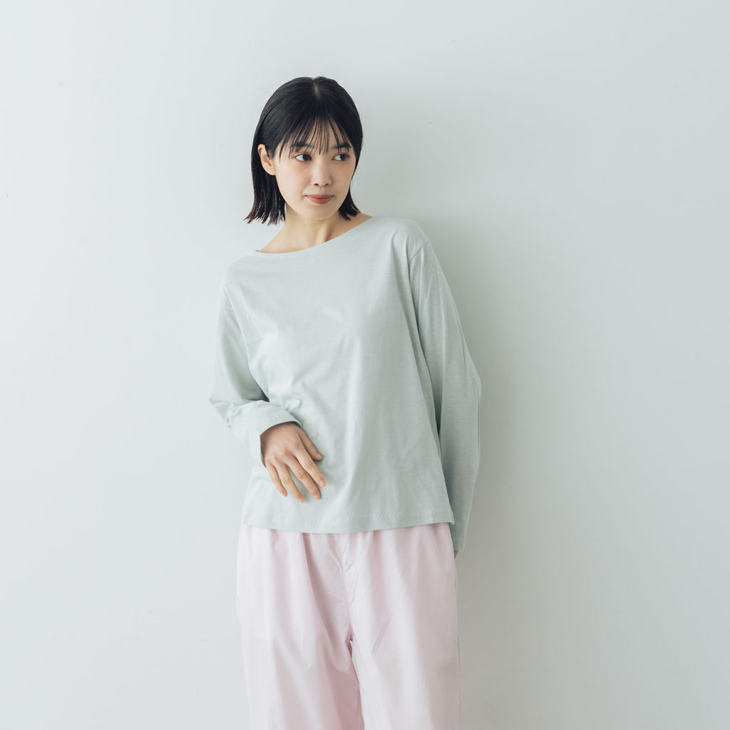 【SALE】 YAECA CONTEMPO ロングスリーブ カットソー