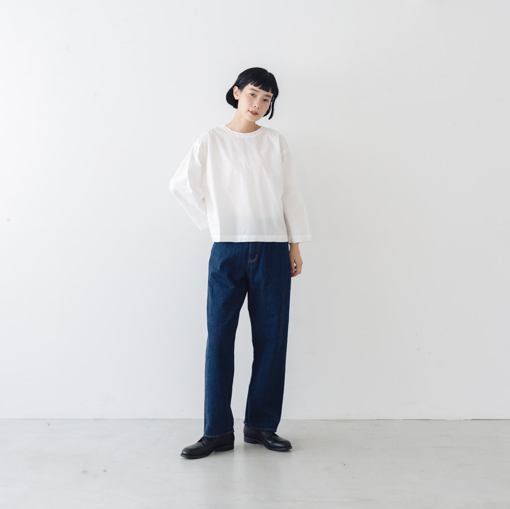 YAECA デニム ワイドストレート
