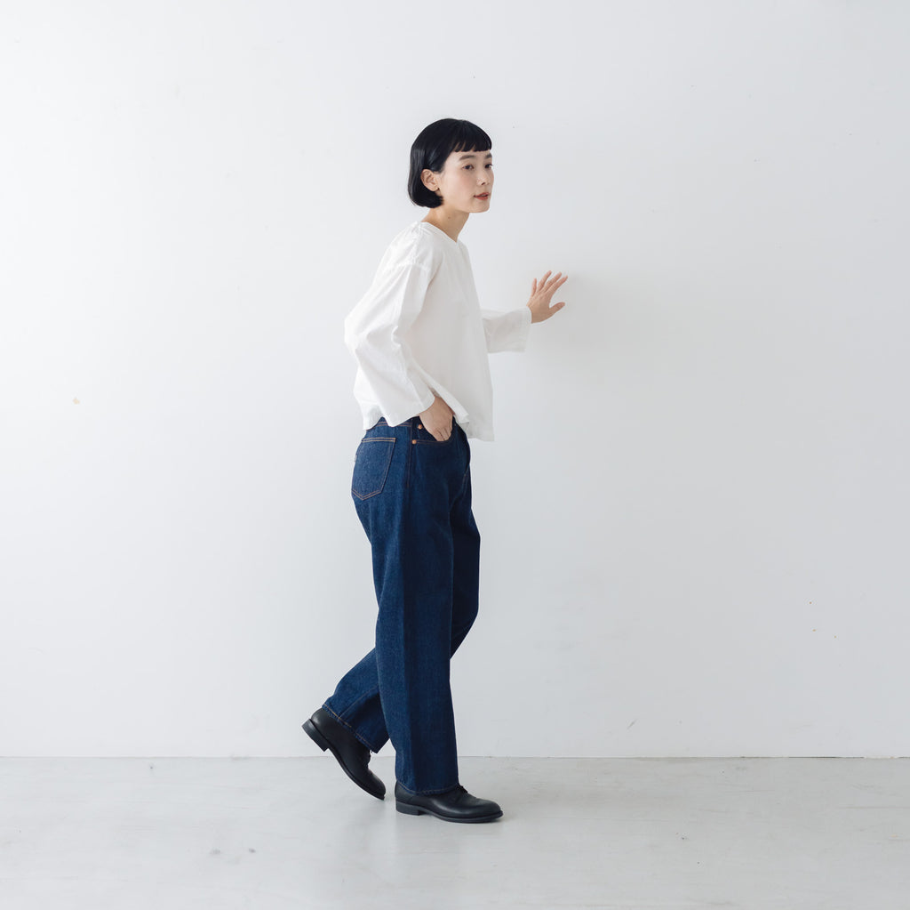 YAECA デニム ワイドストレート