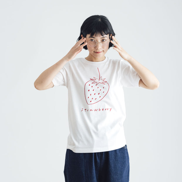 pot and tea イチゴTシャツ