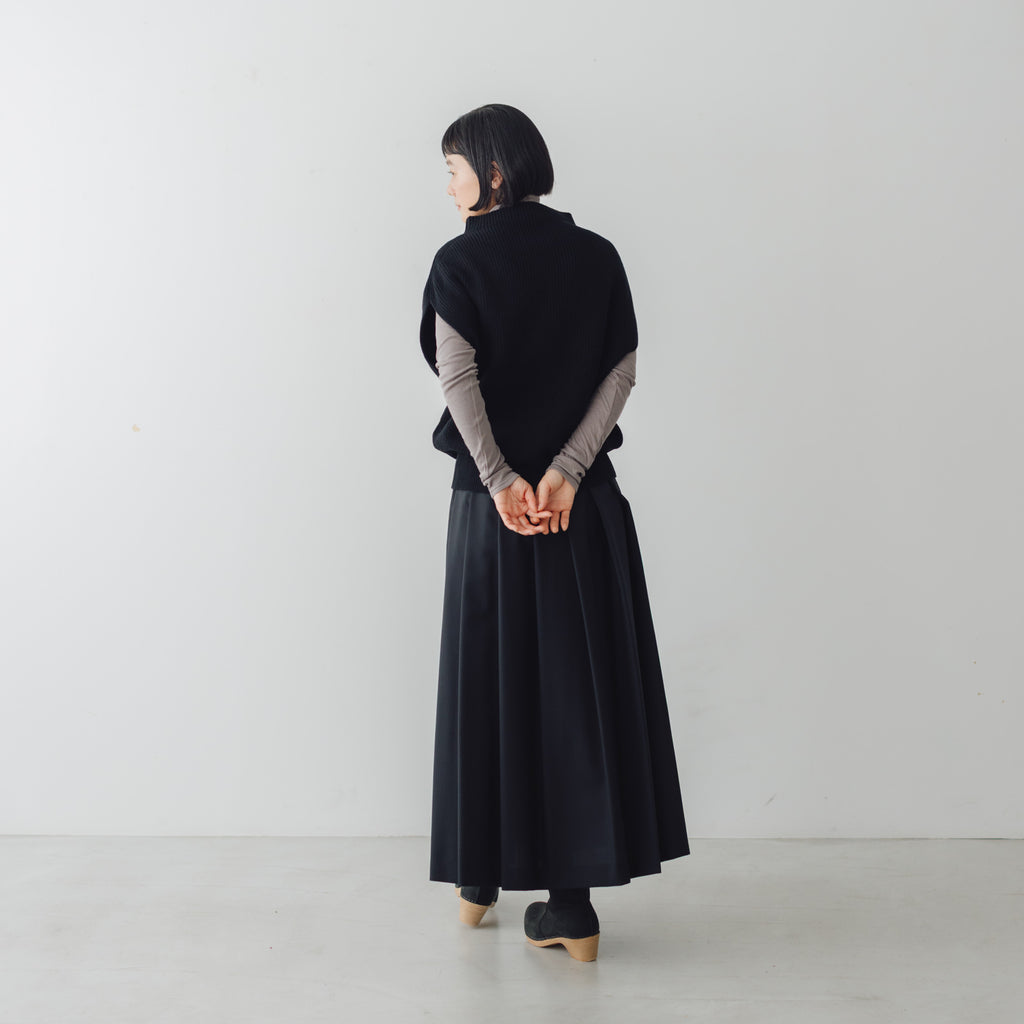 fruits of life リブニットベスト