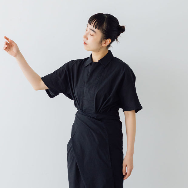 COSMIC WONDER Dolman sleeve open-collar shirt