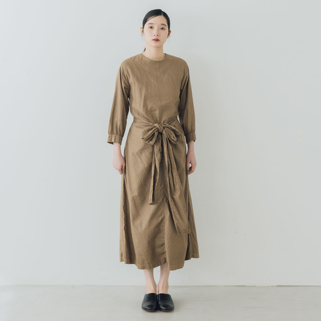 COSMIC WONDER monogram wrapped dress