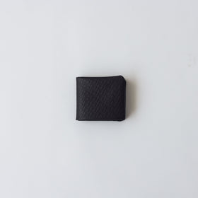 COSMIC WONDER monogram embossed light leather bifold wallet