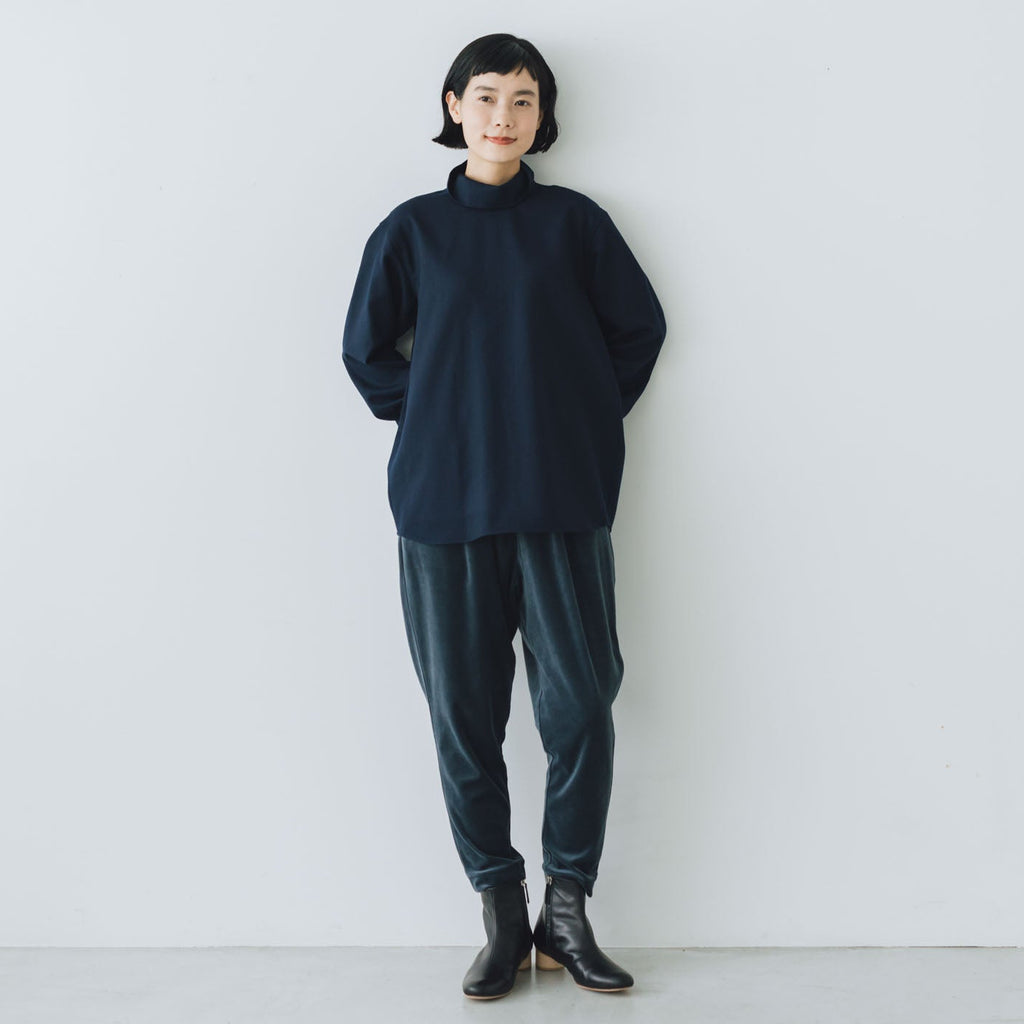 fruits of life ベロアテーパードパンツ［期間限定販売］