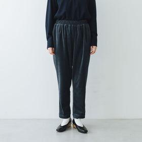 fruits of life ベロアテーパードパンツ［期間限定販売］