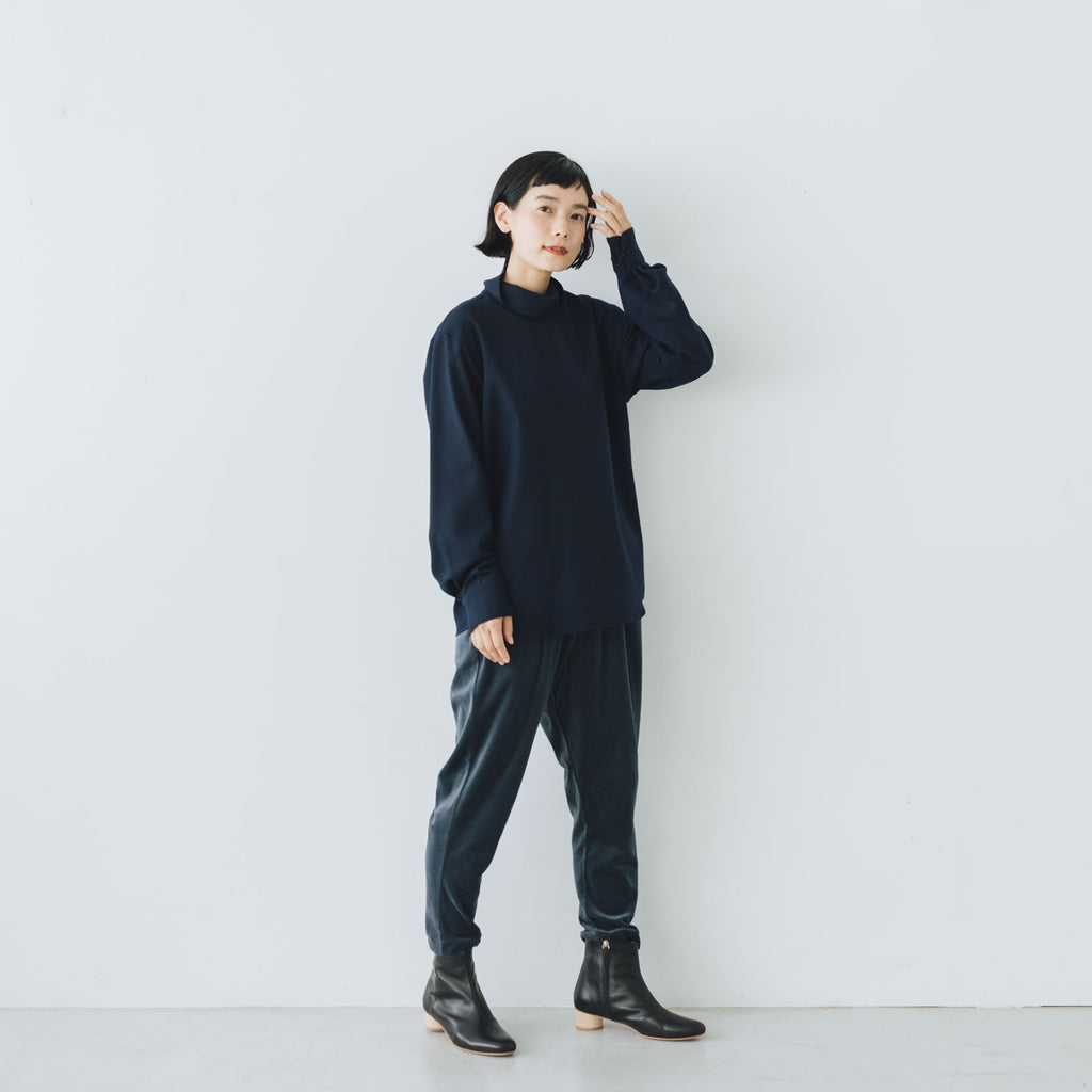 fruits of life ベロアテーパードパンツ［期間限定販売］