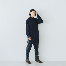 fruits of life ベロアテーパードパンツ［期間限定販売］