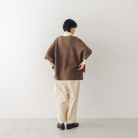 COSMIC WONDER British wool knitted farmer cardigan