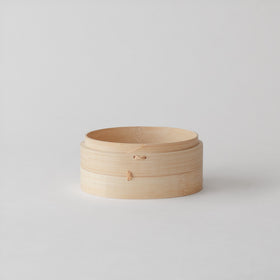 竹せいろの本体（身）。直径15cm