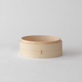 竹せいろの本体（身）。直径18cm