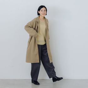 MUYA Nylon livery coat soutien collar