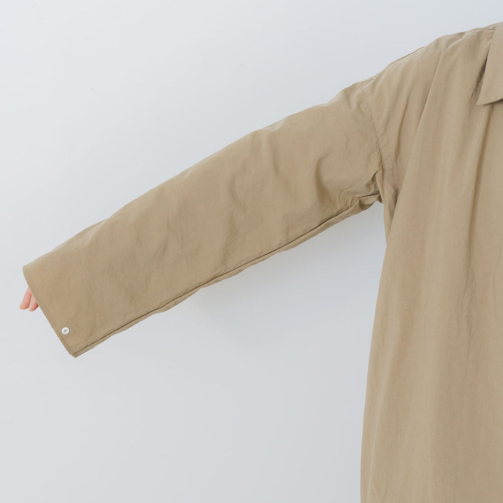 MUYA Nylon livery coat soutien collar