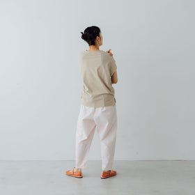 Koton オーガニックコットン 天竺 ドロップノースリーブ