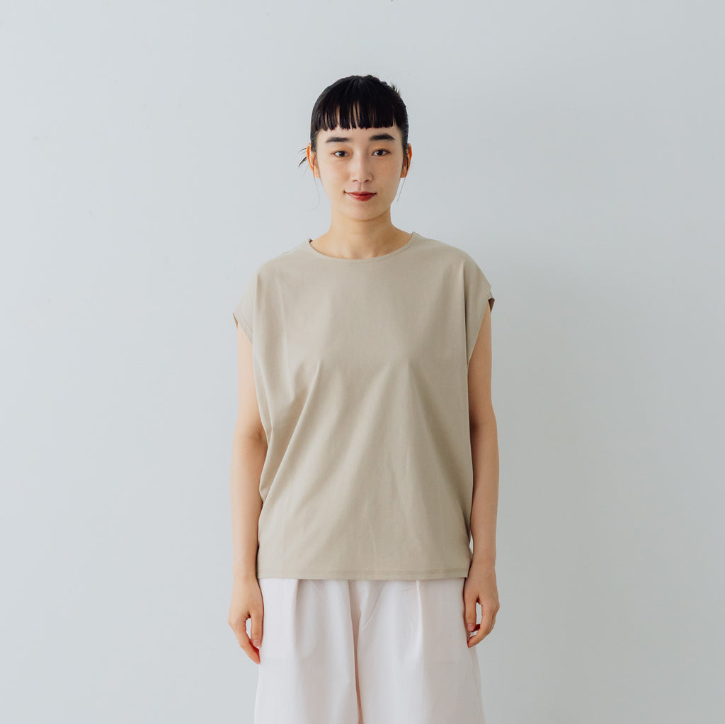 Koton オーガニックコットン 天竺 ドロップノースリーブ