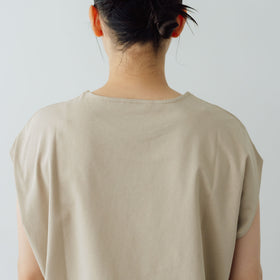 Koton オーガニックコットン 天竺 ドロップノースリーブ