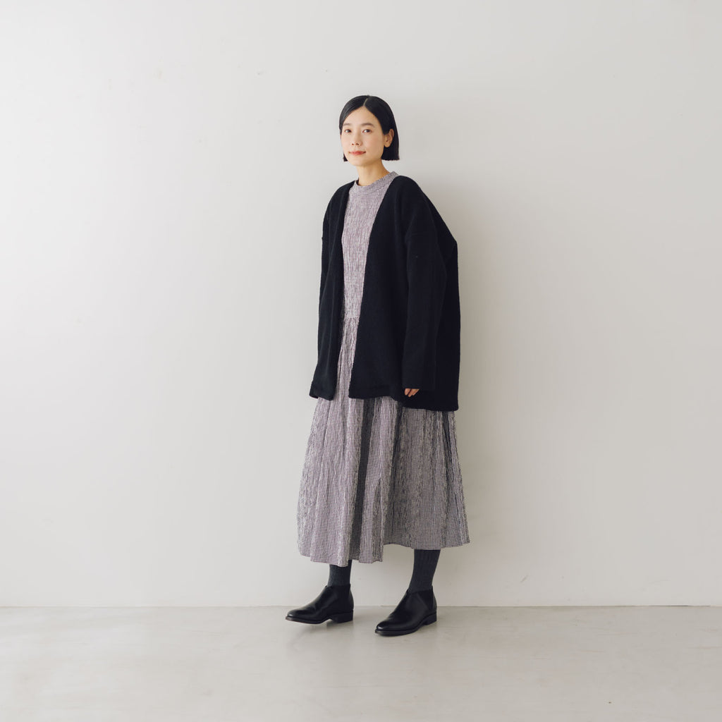 MUYA Wool pile Relax cardigan