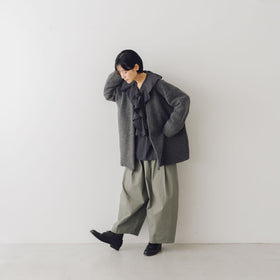 MUYA Wool pile Relax cardigan