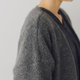 MUYA Wool pile Relax cardigan