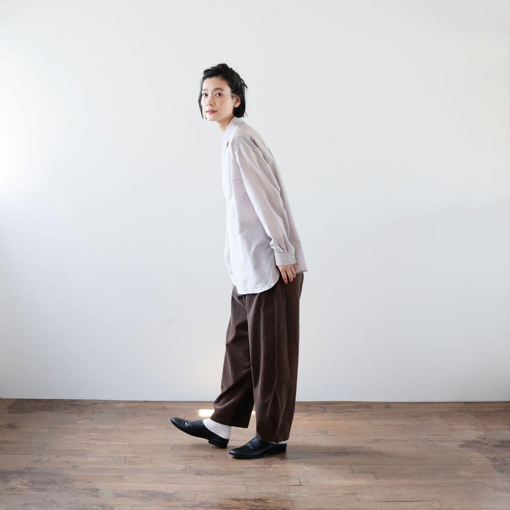 fruits of life ラウンドカラーシャツ ［一部期間限定販売］