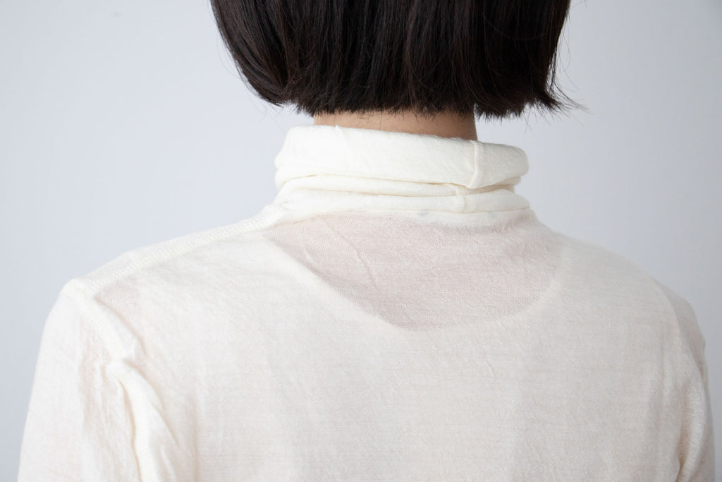 HAU タートルネック ”washable wool”