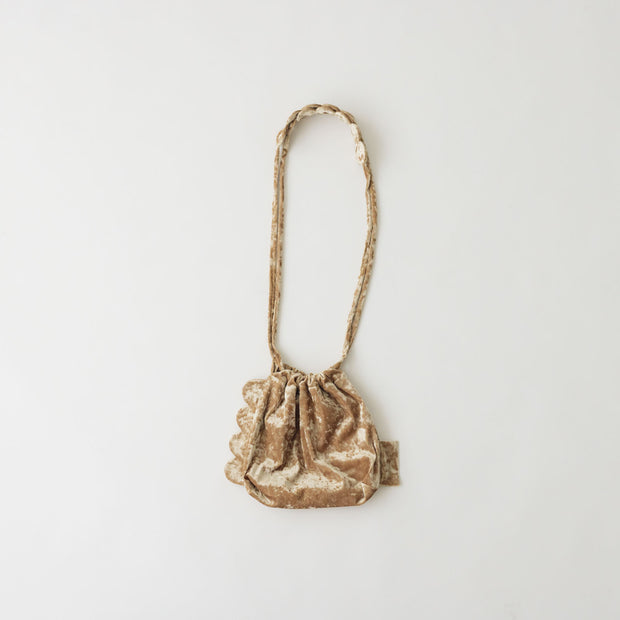 chitose.K scallop kincyaku bag