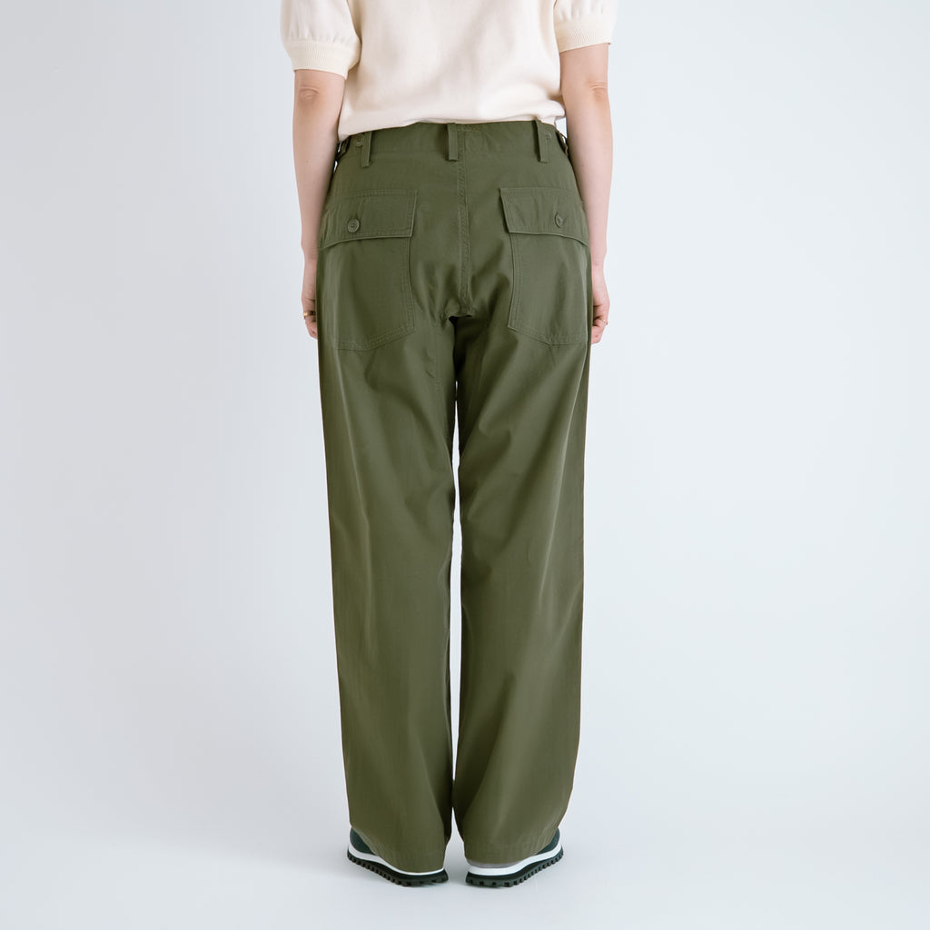 YAECA LIKE WEAR ベイカーパンツ オリーブ