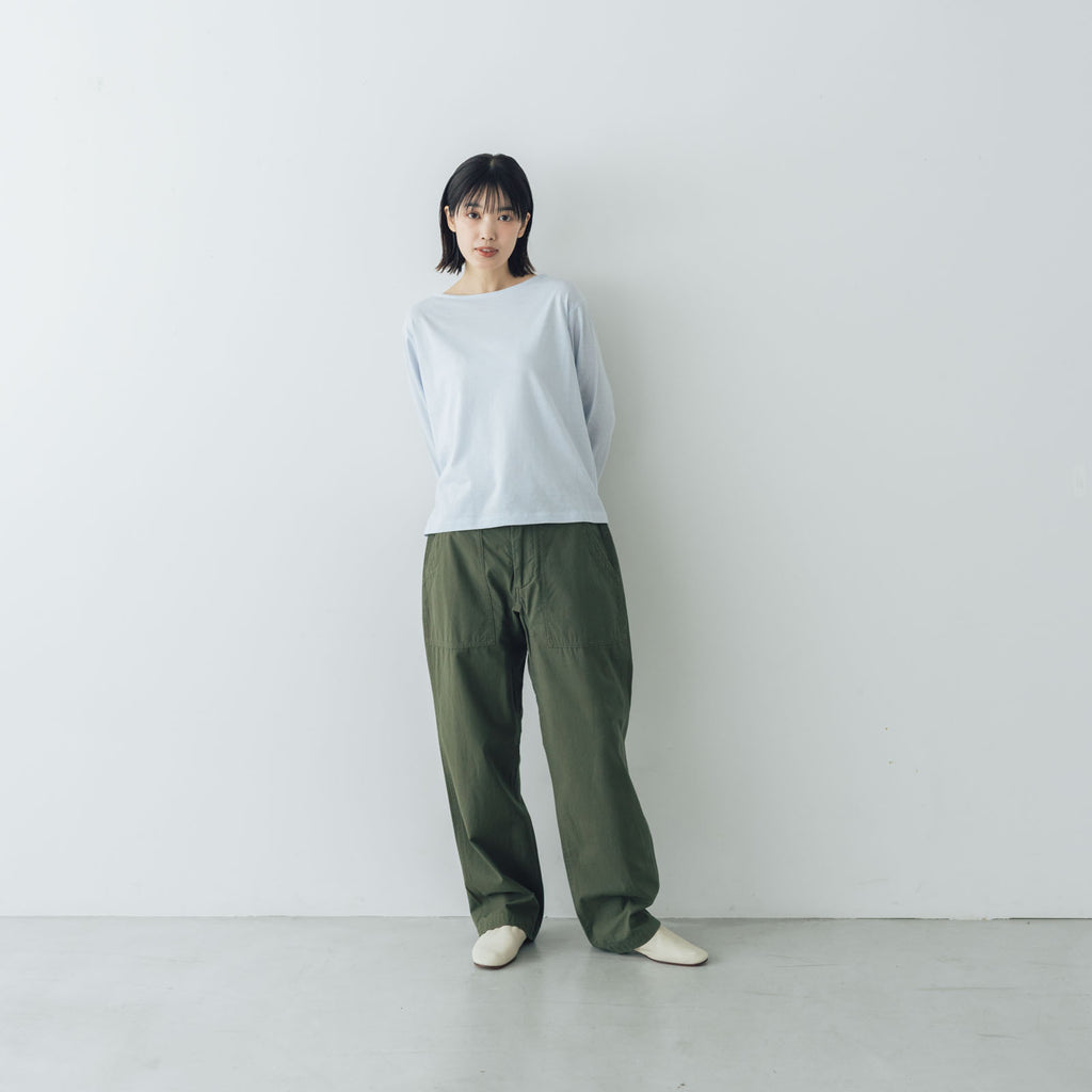 YAECA LIKE WEAR ベイカーパンツ オリーブ