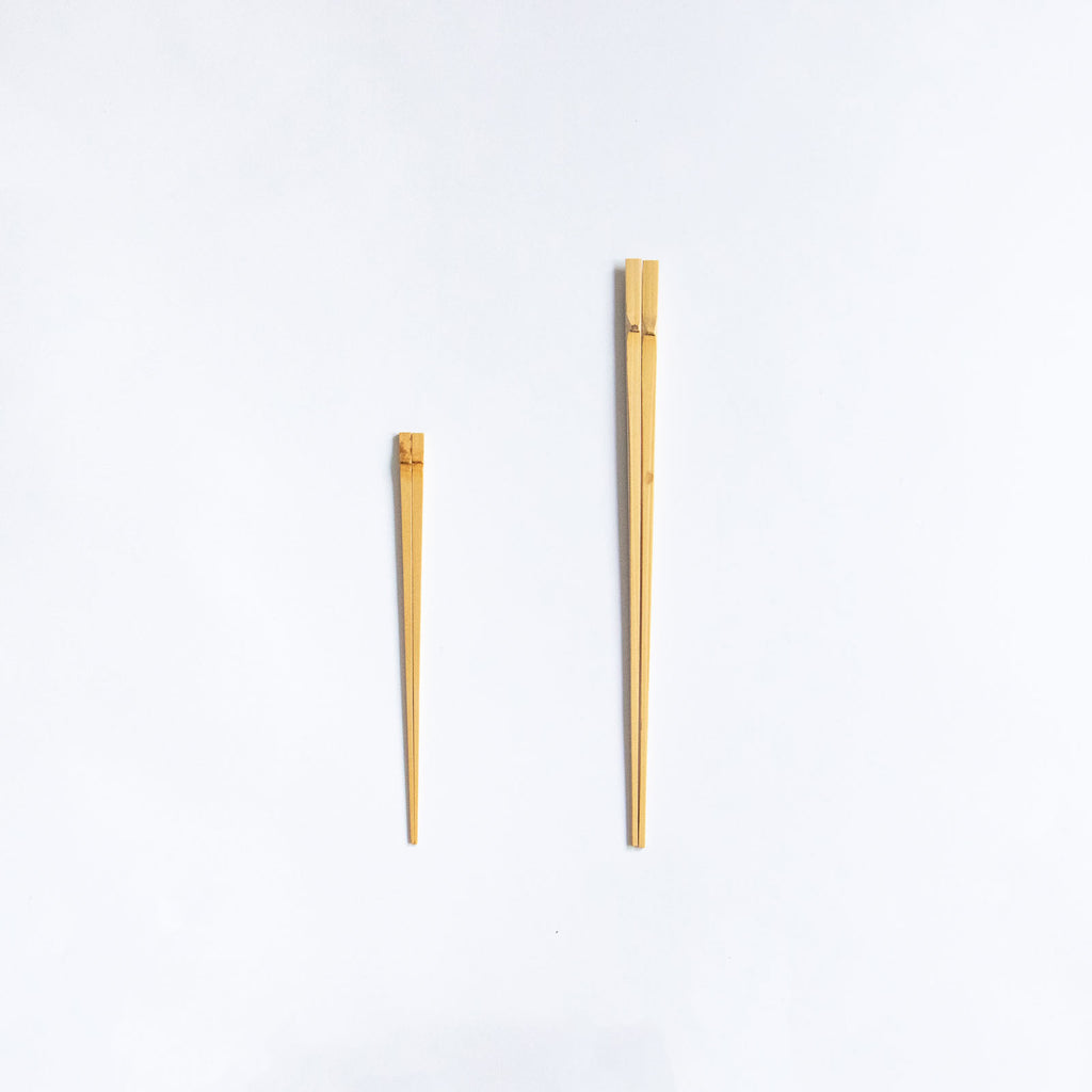 白竹皮付（天削）菜箸