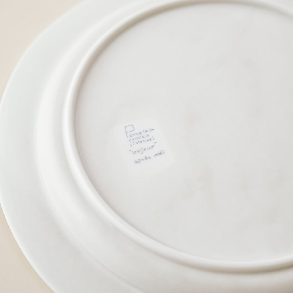 yumiko iihoshi porcelain unjour plate  yuki