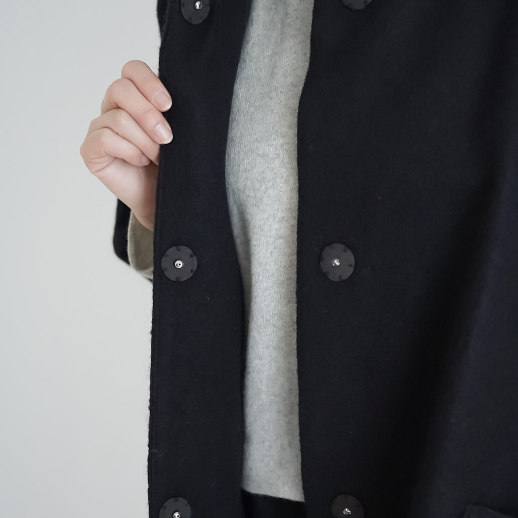 Atelier d’antan Turk ウール ショートスリーブ コート