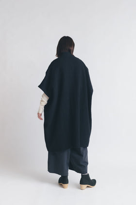Atelier d’antan Turk ウール ショートスリーブ コート