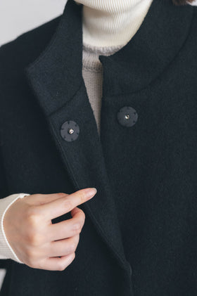 Atelier d’antan Turk ウール ショートスリーブ コート