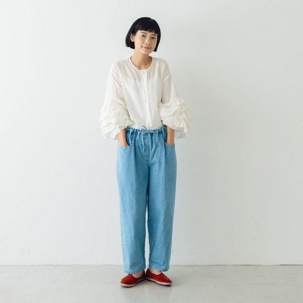 Atelier d’antan Charron  デニムパンツ ライトインディゴ