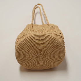 AMPIANA Bucket bag ナチュラル［期間限定販売］