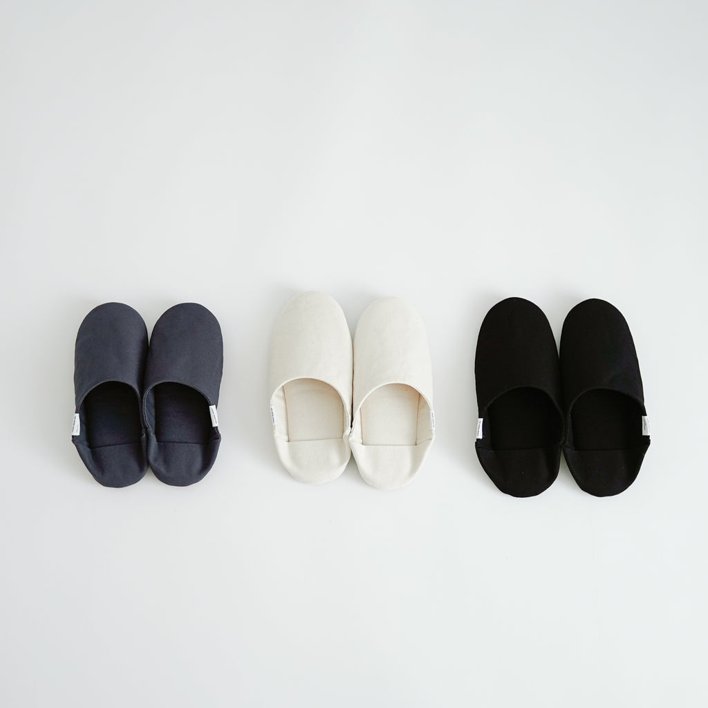 ABE HOME SHOES  帆布バブーシュ